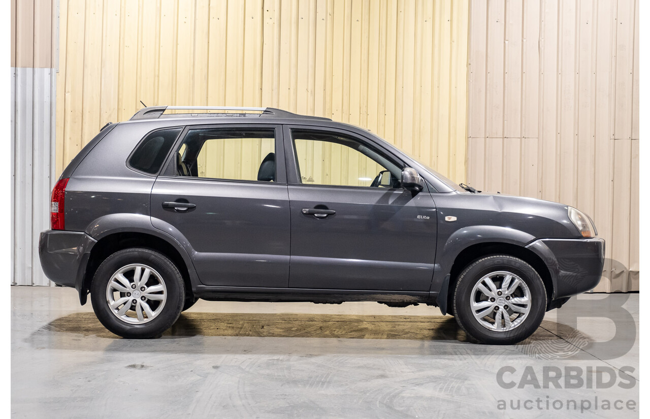 7/2009 Hyundai Tucson City Elite 08 UPGRADE 4d Wagon Grey 2.0L