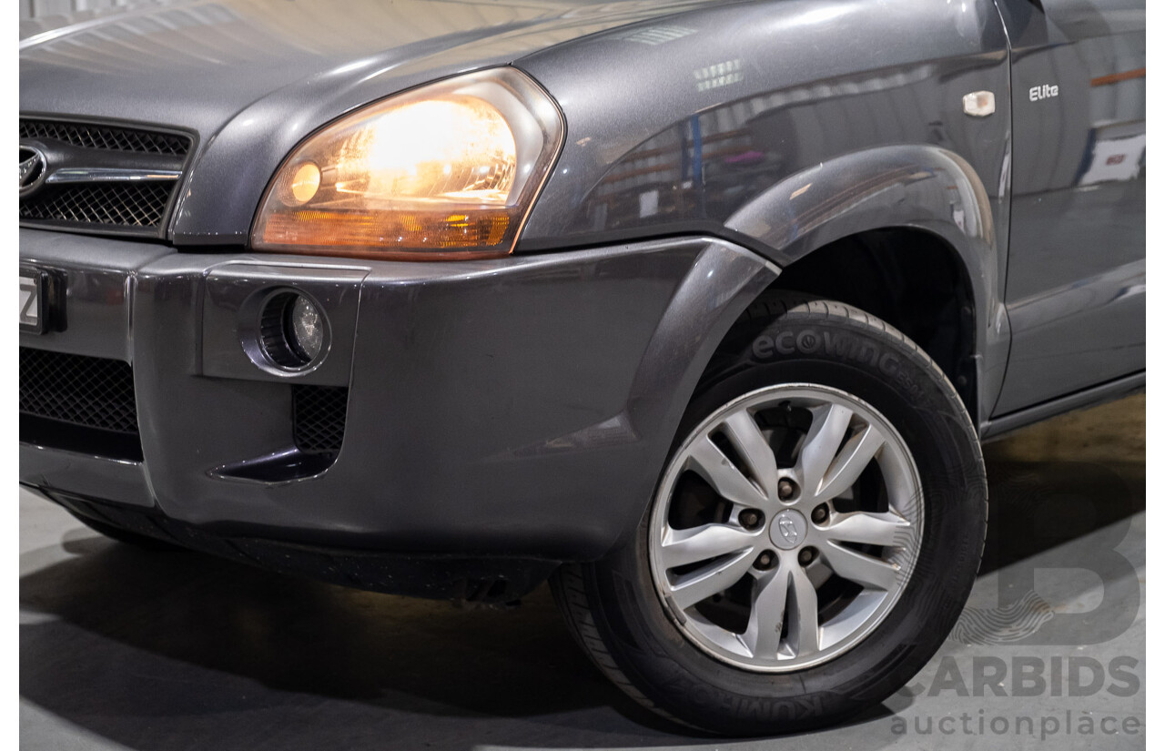 7/2009 Hyundai Tucson City Elite 08 UPGRADE 4d Wagon Grey 2.0L