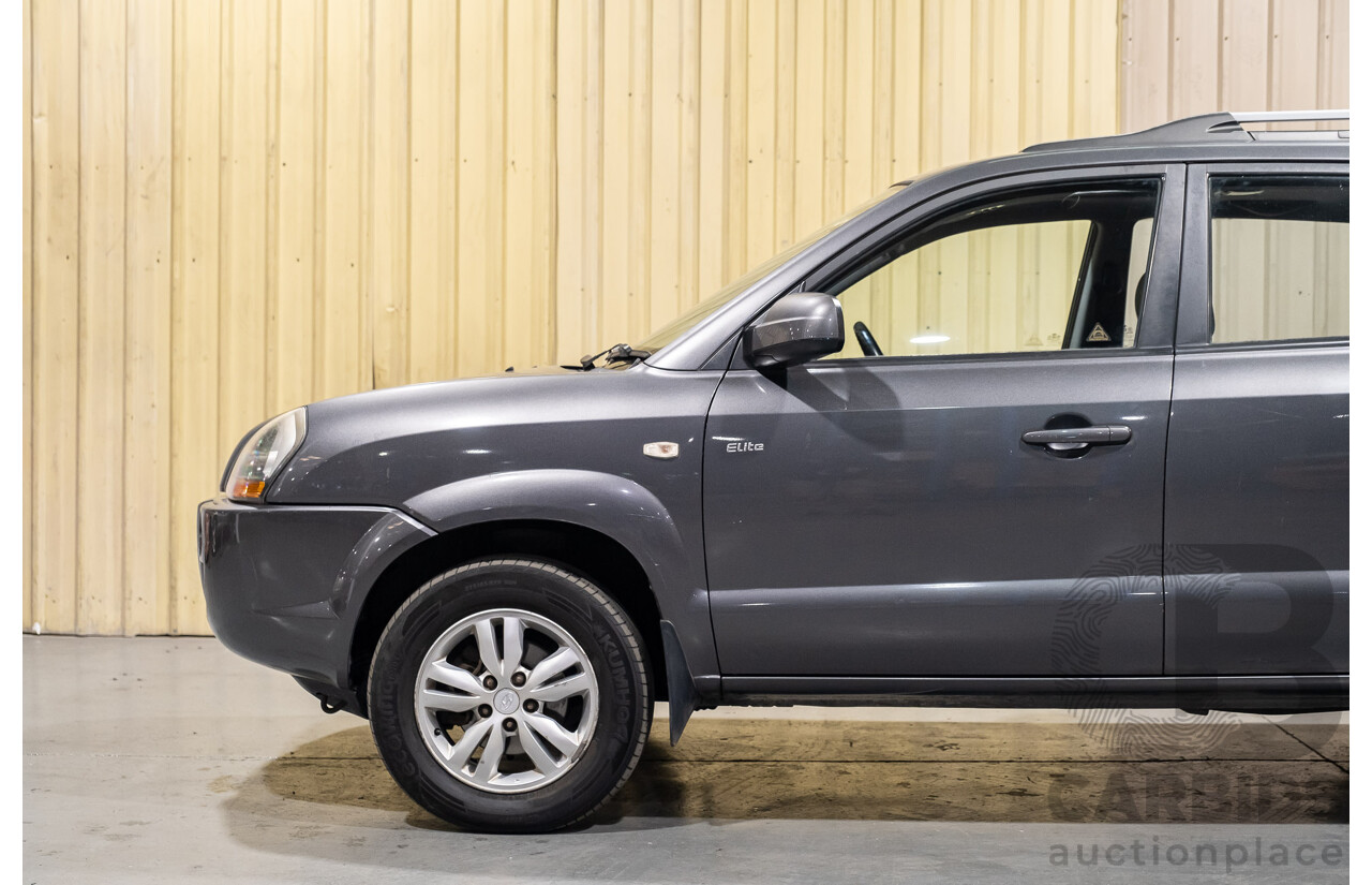 7/2009 Hyundai Tucson City Elite 08 UPGRADE 4d Wagon Grey 2.0L