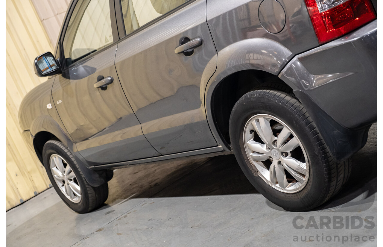 7/2009 Hyundai Tucson City Elite 08 UPGRADE 4d Wagon Grey 2.0L