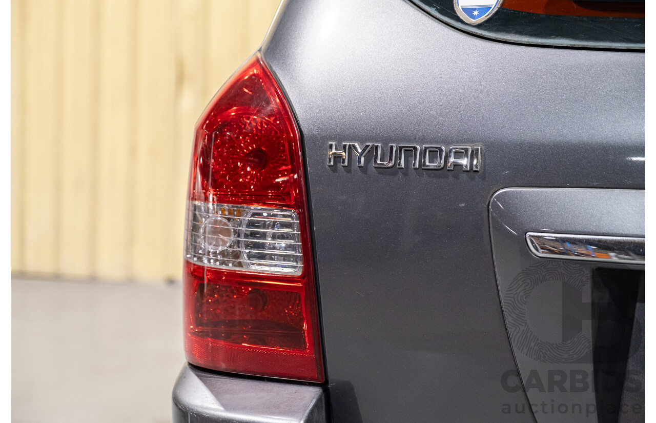7/2009 Hyundai Tucson City Elite 08 UPGRADE 4d Wagon Grey 2.0L