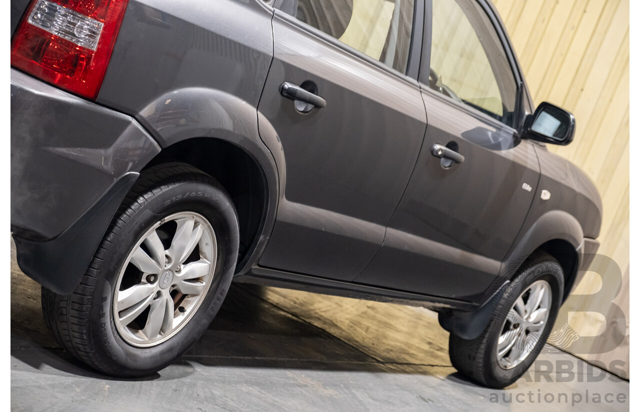 7/2009 Hyundai Tucson City Elite 08 UPGRADE 4d Wagon Grey 2.0L