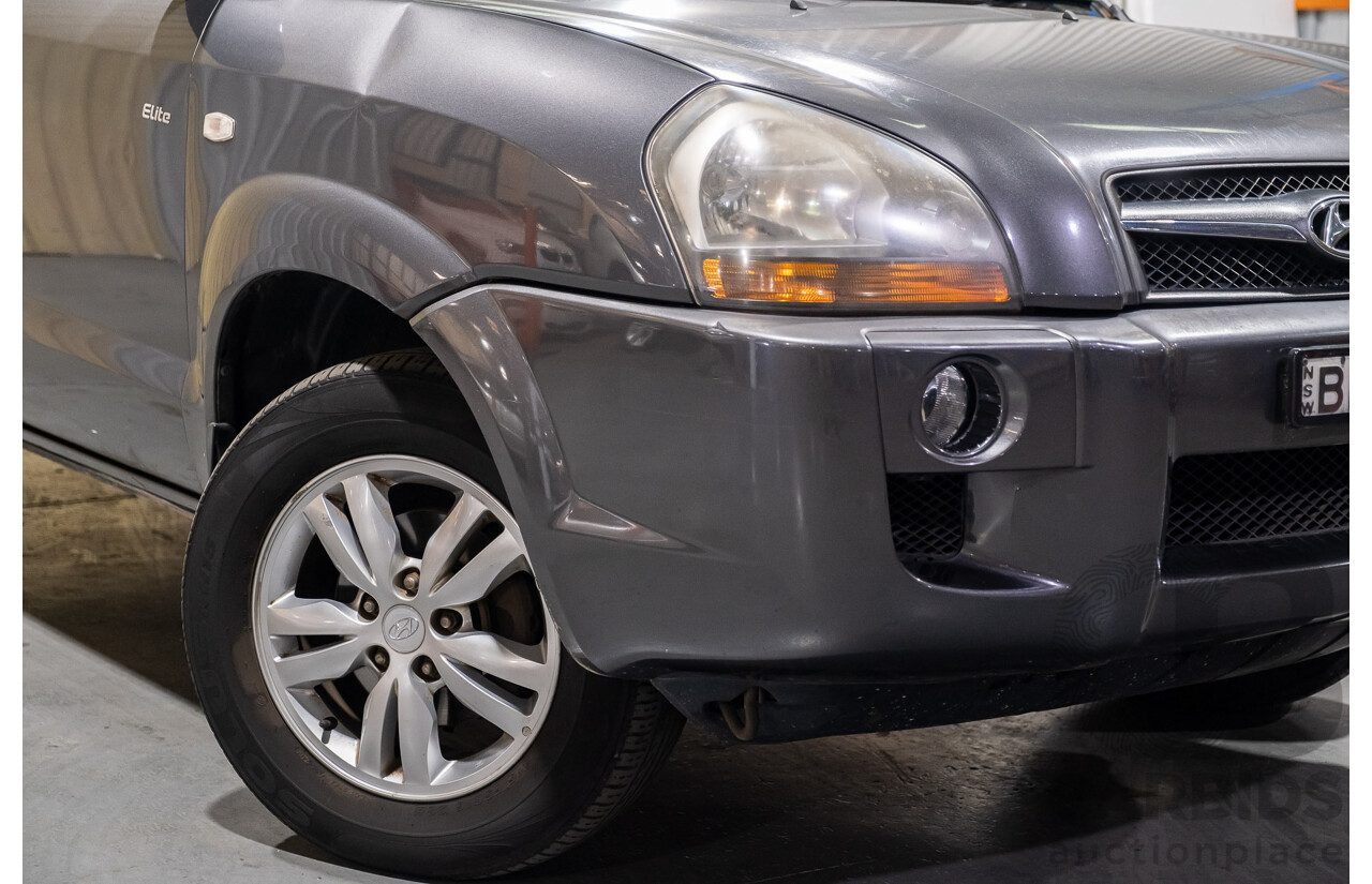 7/2009 Hyundai Tucson City Elite 08 UPGRADE 4d Wagon Grey 2.0L