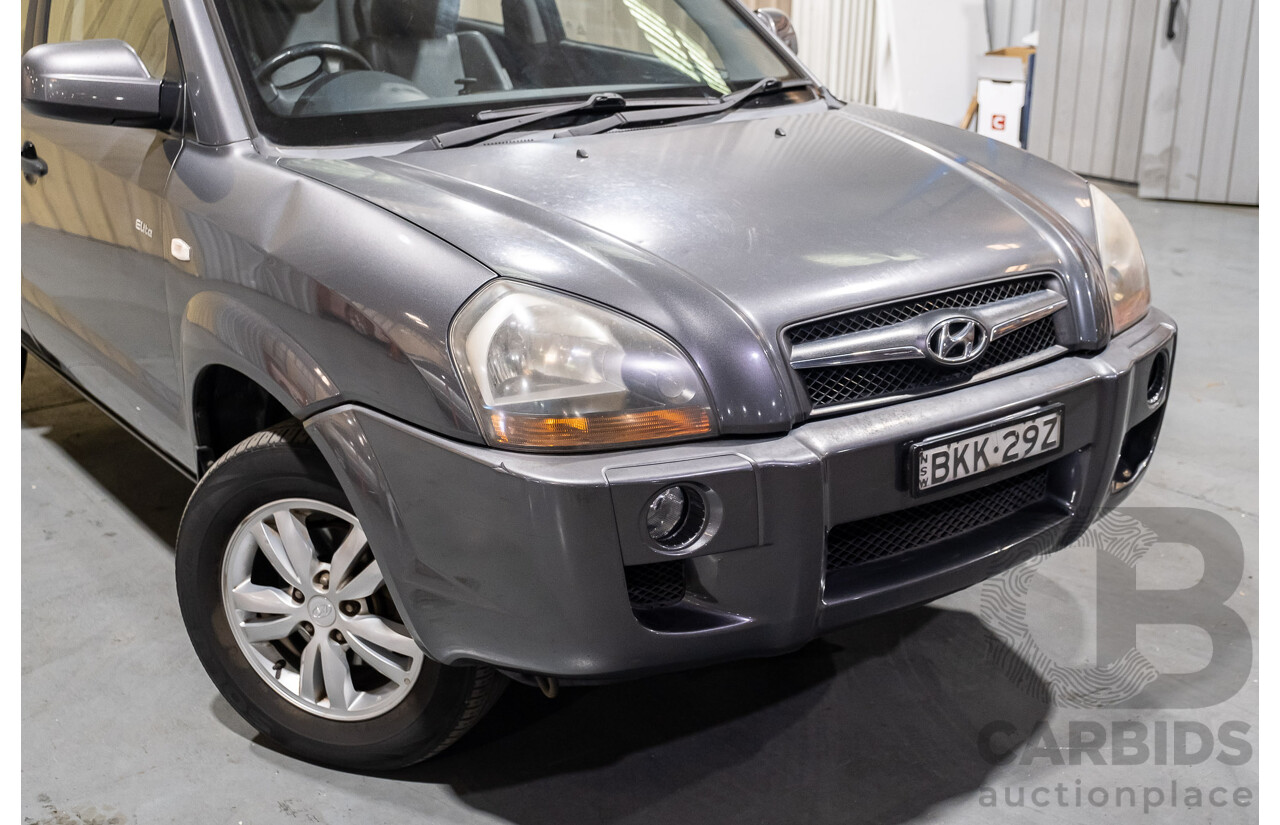 7/2009 Hyundai Tucson City Elite 08 UPGRADE 4d Wagon Grey 2.0L