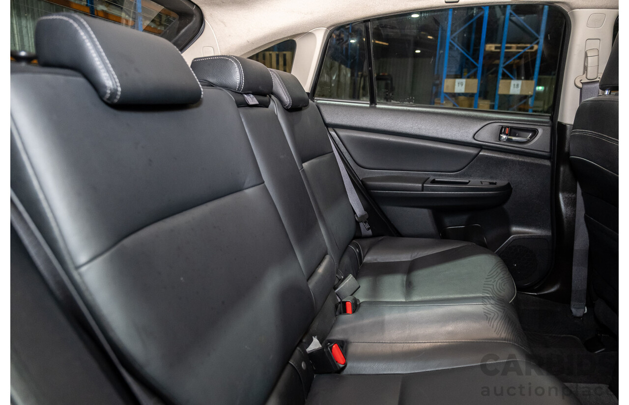 9/2012 Subaru XV 2.0i-S (AWD) 4d Wagon Black 2.0L