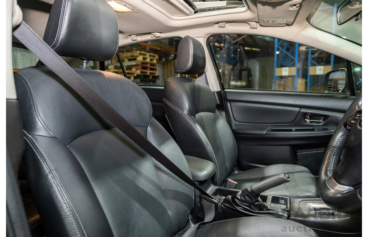 9/2012 Subaru XV 2.0i-S (AWD) 4d Wagon Black 2.0L