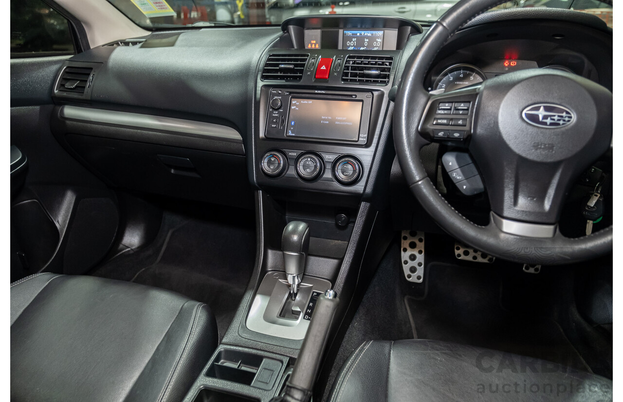 9/2012 Subaru XV 2.0i-S (AWD) 4d Wagon Black 2.0L