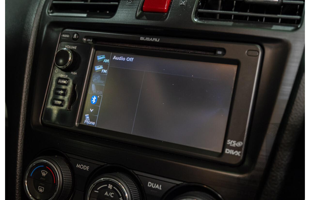 9/2012 Subaru XV 2.0i-S (AWD) 4d Wagon Black 2.0L