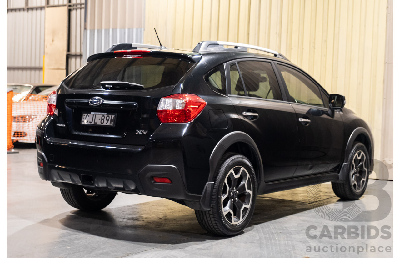 9/2012 Subaru XV 2.0i-S (AWD) 4d Wagon Black 2.0L