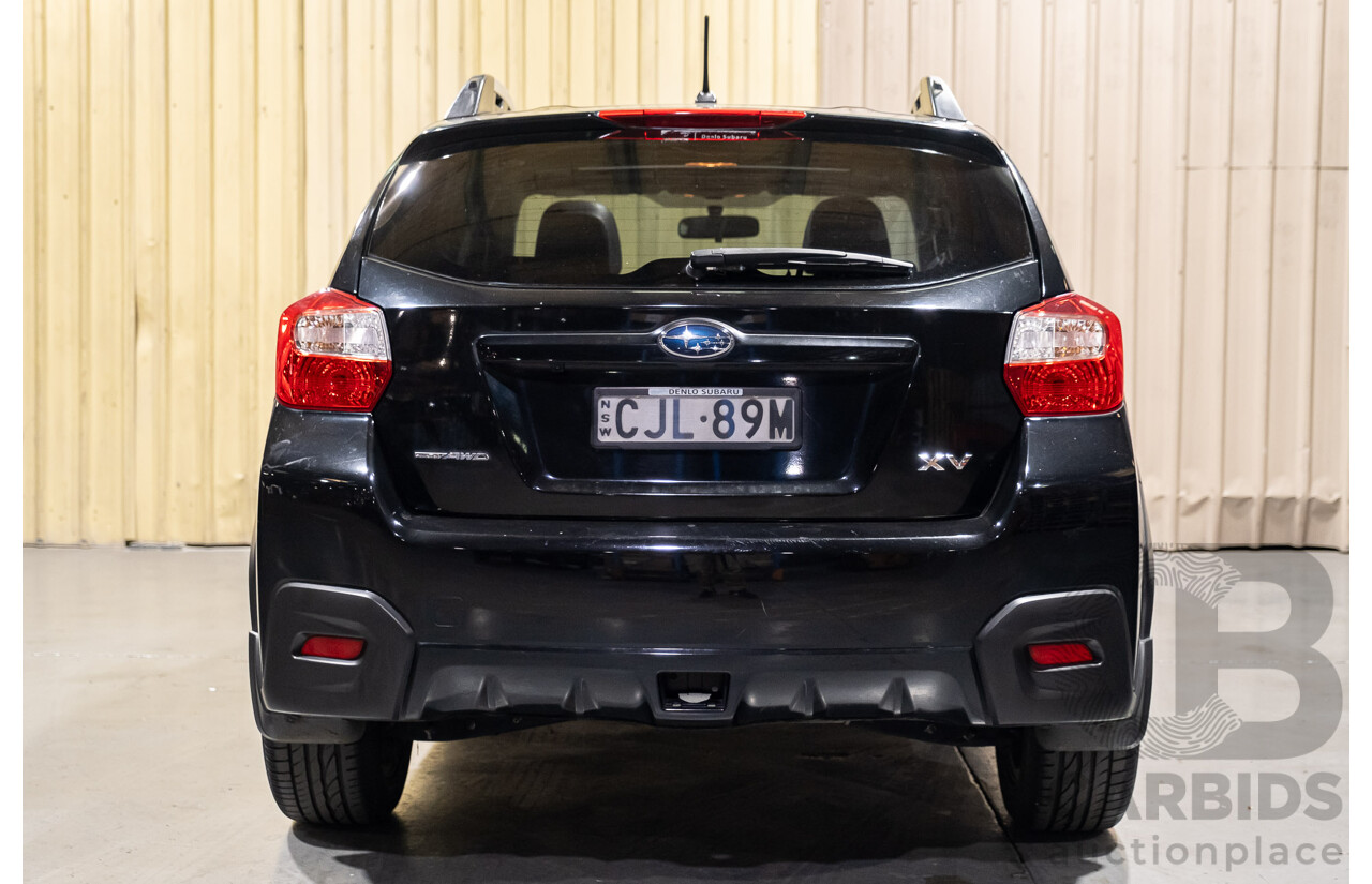 9/2012 Subaru XV 2.0i-S (AWD) 4d Wagon Black 2.0L