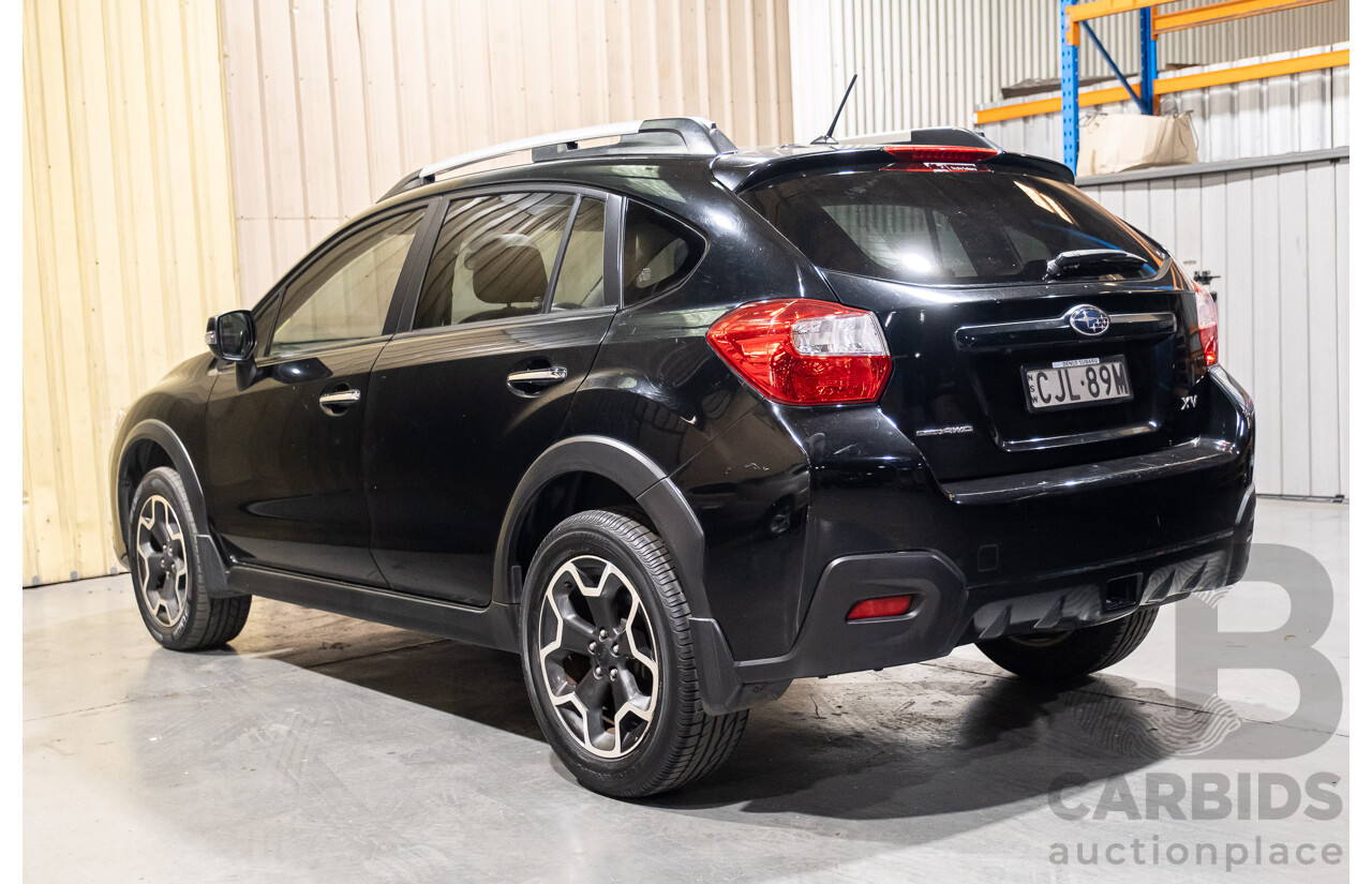 9/2012 Subaru XV 2.0i-S (AWD) 4d Wagon Black 2.0L