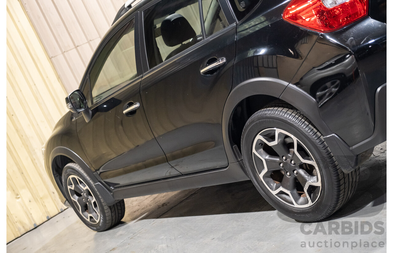 9/2012 Subaru XV 2.0i-S (AWD) 4d Wagon Black 2.0L