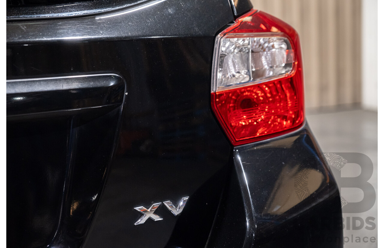 9/2012 Subaru XV 2.0i-S (AWD) 4d Wagon Black 2.0L