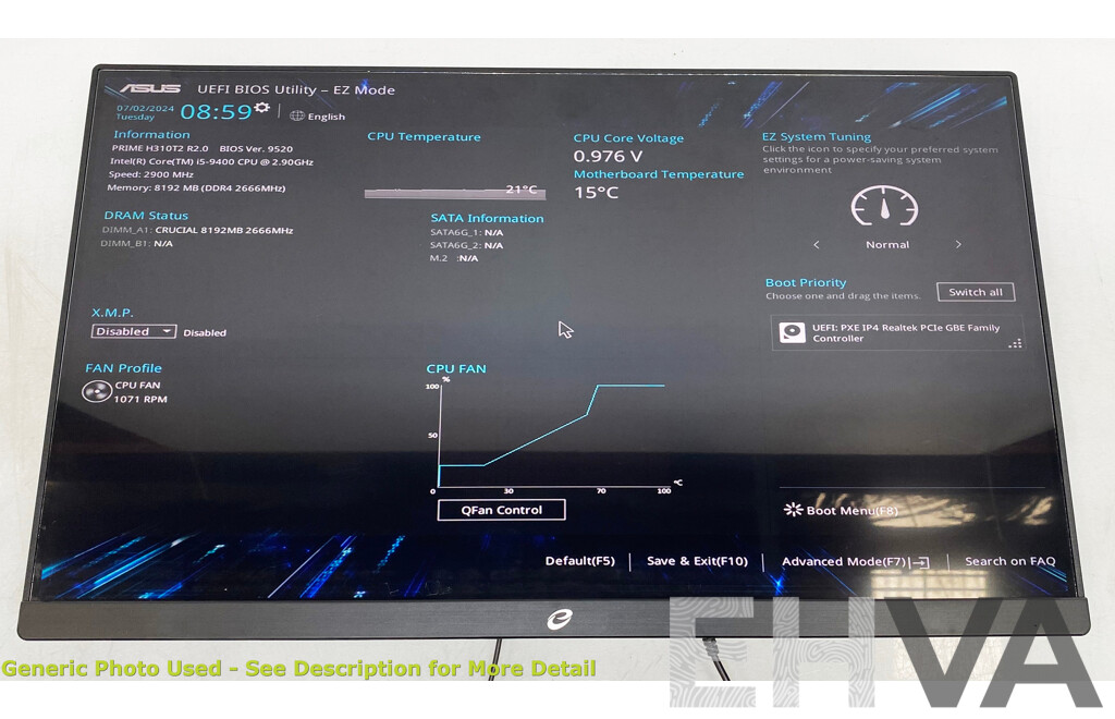 EDsys G40 Pro Intel Core I5 (9400) 2.90GHz-4.10GHz 6-Core CPU 24-Inch All-in-One Desktop
