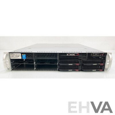 SuperMicro Xenon Intel Core (I7-4790K) 4.0GHz-4.4GHz 4-Core CPU 2RU Server W/ AIO Liquid Cooling