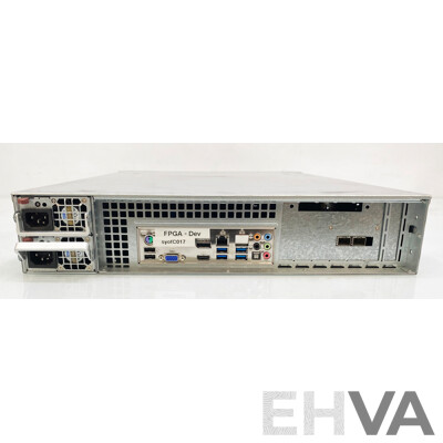 SuperMicro Xenon Intel Core (I7-4790K) 4.0GHz-4.4GHz 4-Core CPU 2RU Server W/ AIO Liquid Cooling