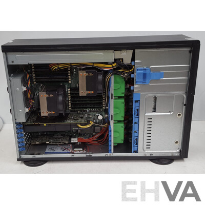Xenon Dual Intel Xeon (X5690) 3.46GHz-3.73GHz 6-Core CPU Workstation w/ 72GB DDR3