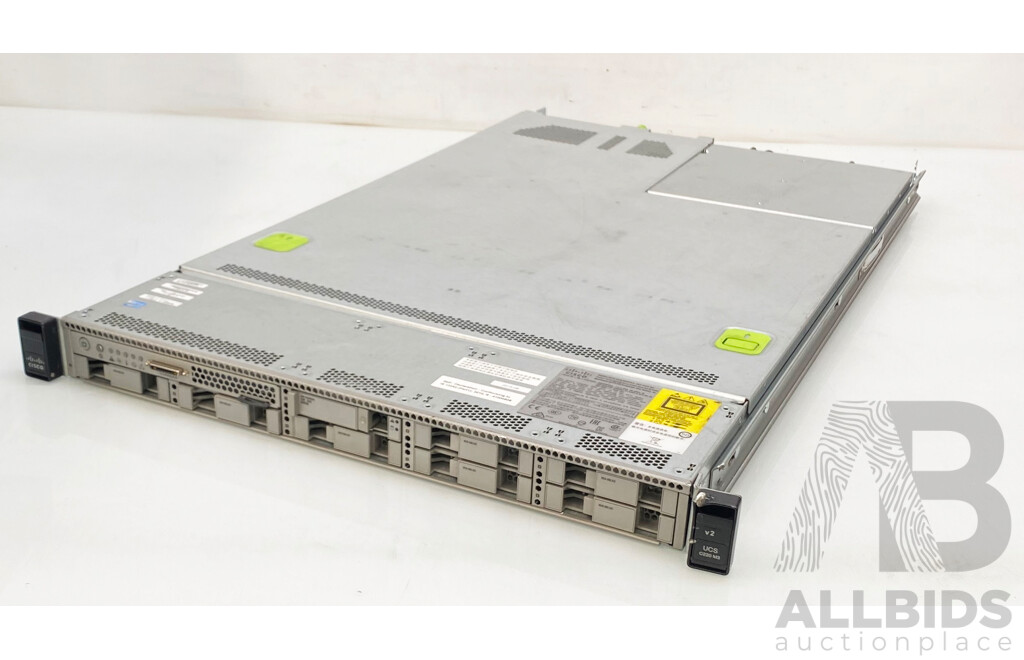 CISCO (UCS C220 M3) TCS UCS M3 Dual Intel Xeon (E5-2637 V2) 3.50GHz-3.80GHz 4-Core CPU 1RU Server W/ 64GB DDR3