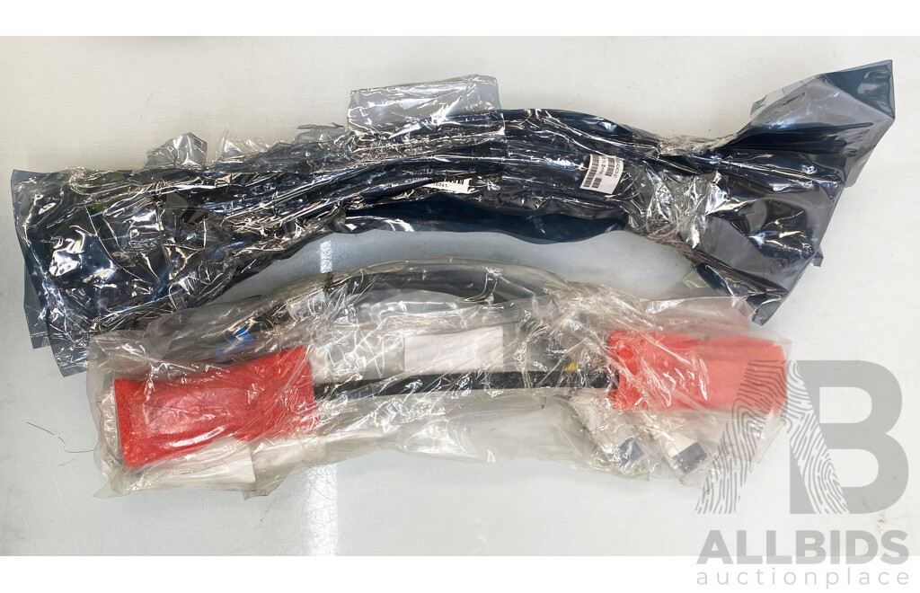 Assorted Lot of Stacking Cables & Server Rails