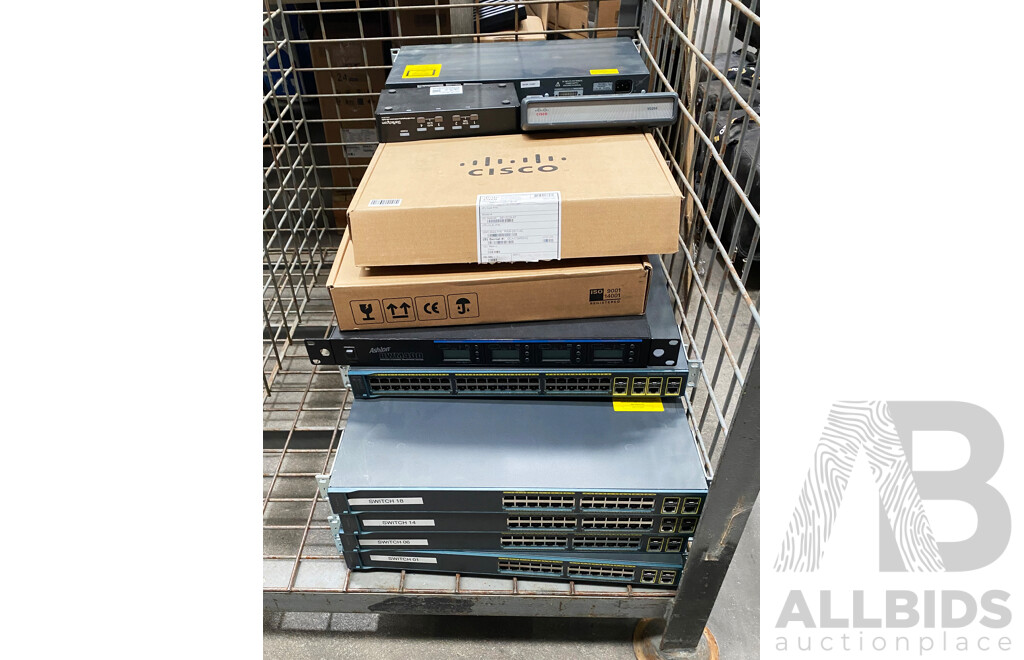 Assorted Lot of Switches & Routers (Cisco)