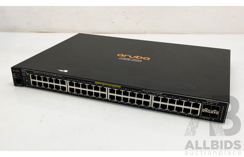 Aruba (J9772A) 2530-48G PoE+ 48-Port Gigabit Ethernet Switch