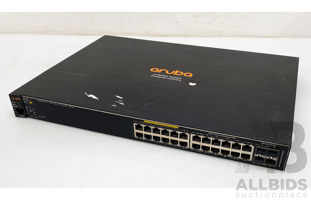 Aruba (J9773A) 2530-24G 24-Port PoE+ Gigabit Switch