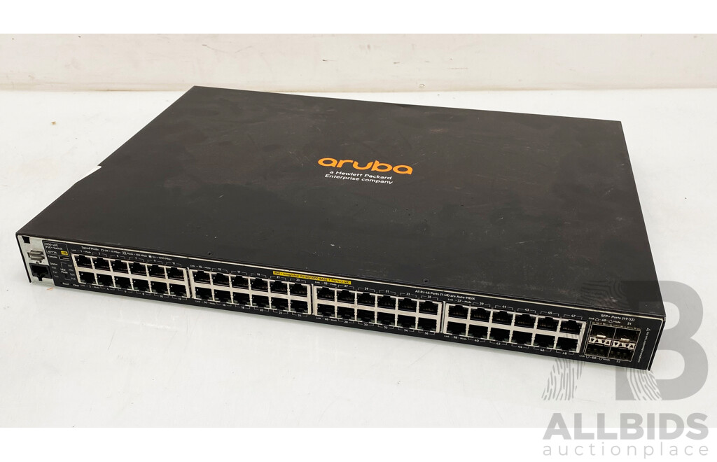 Aruba (J9772A) 2530-48G PoE+ 48-Port Gigabit Ethernet Switch