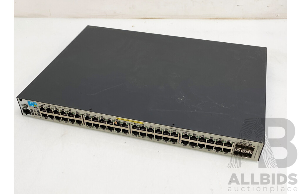 HP (J9772A) Aruba 2530-48G 48-Port Gigabit PoE+ Switch