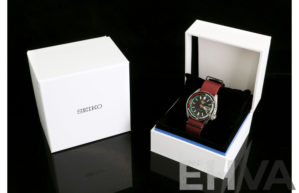 Boxed Seiko 5 Sports Regatta Watch