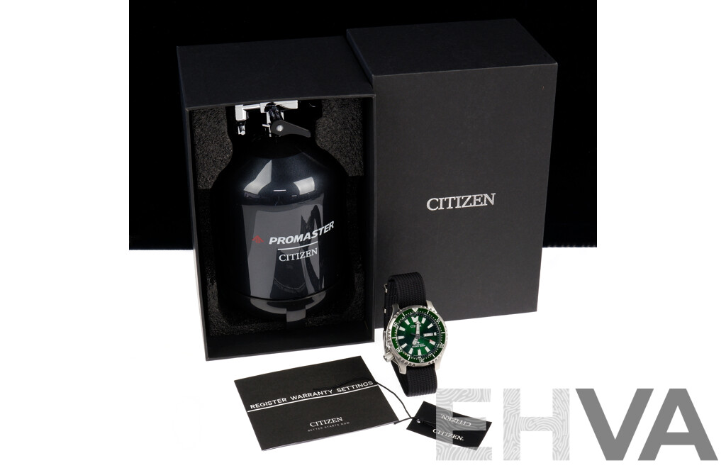Boxed Citizen Fugu 200m Diver Promaster Watch, Sapphire Crystal