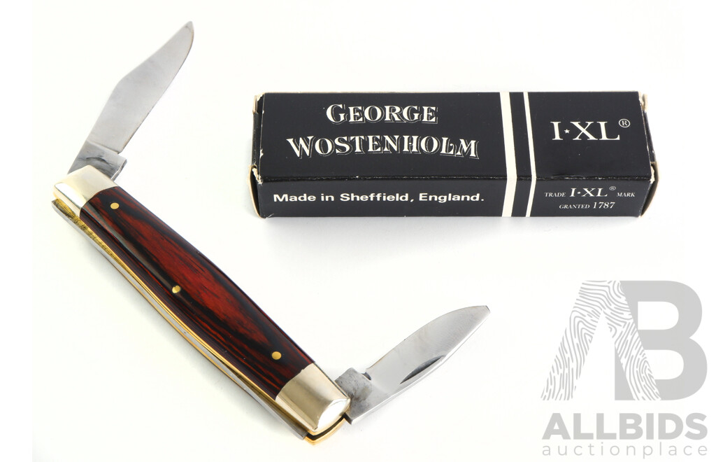 Boxed English George Wostenholm Pocket Knife