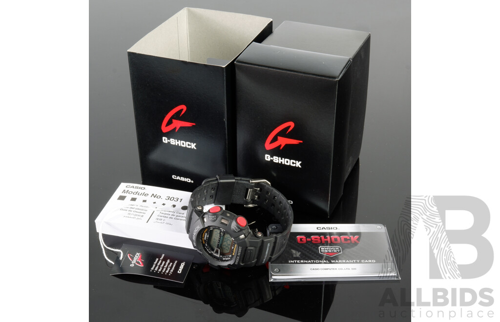 Casio G-Shock Mudman Wrist Watch, G-9000