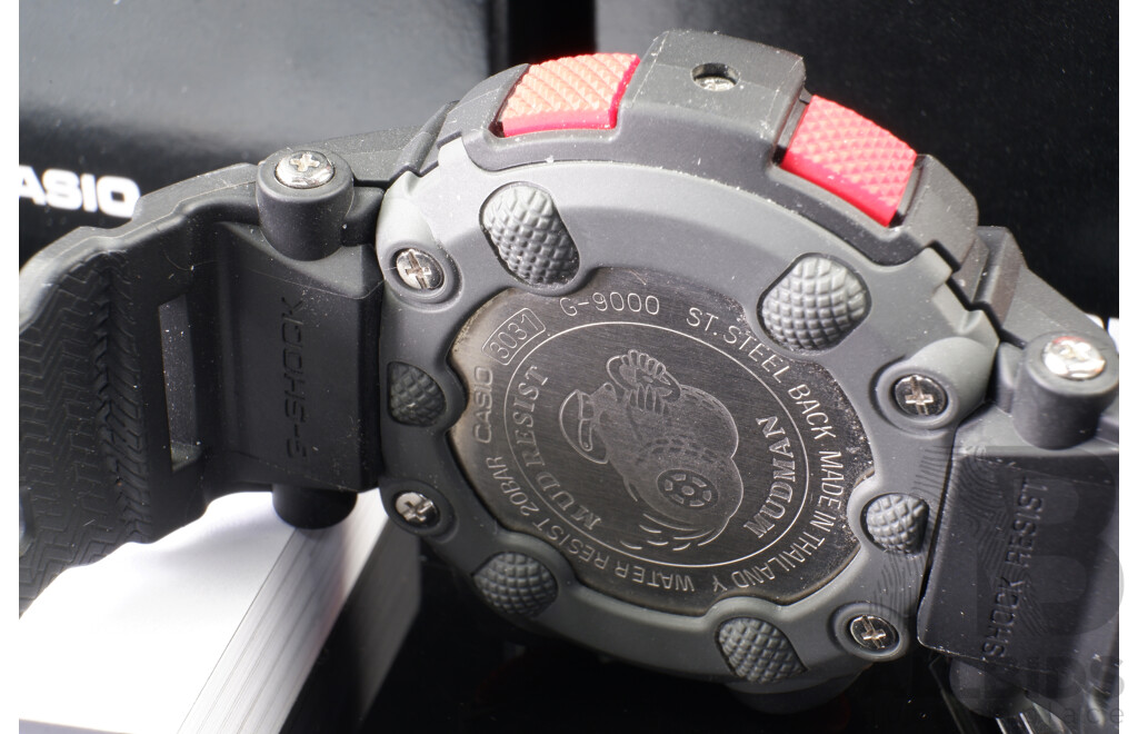 Casio G-Shock Mudman Wrist Watch, G-9000