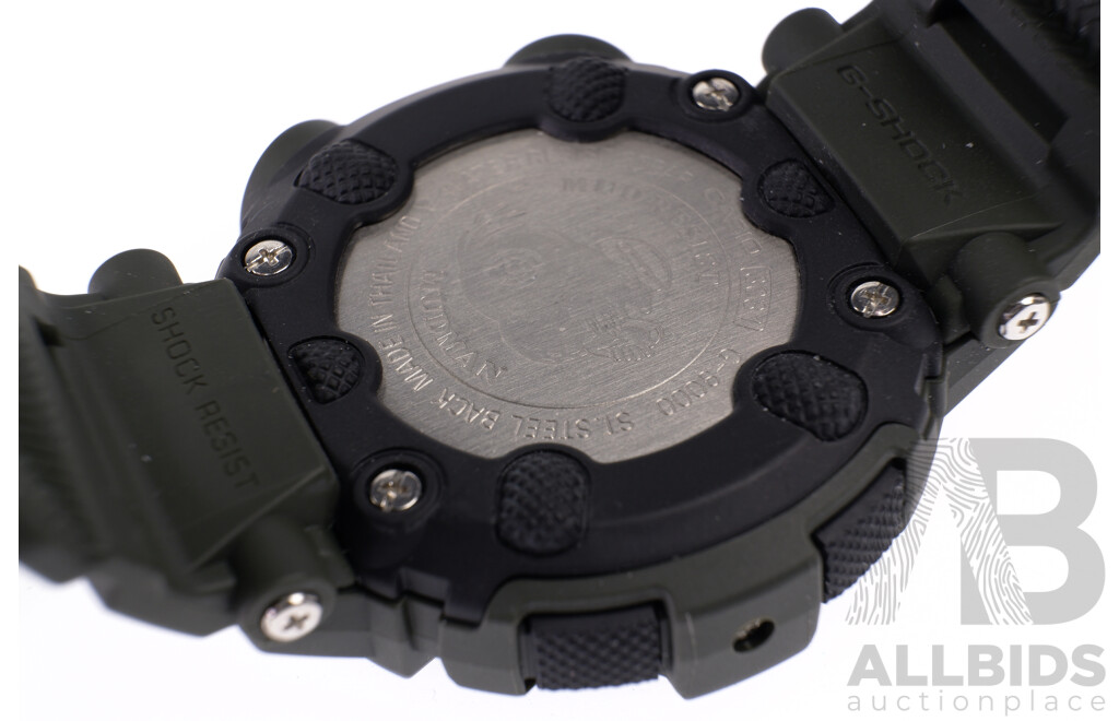Casio G-Shock Mudman Wrist Watch, G-9000, Green