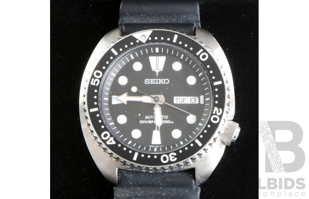 Boxed Seiko Prospex Automatic Divers Wrist Watch, 4R36-06Y0