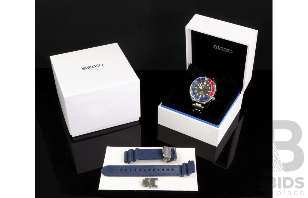 Boxed Seiko Padi Sumo Special Edition Wrist Watch, 6R35-00R0