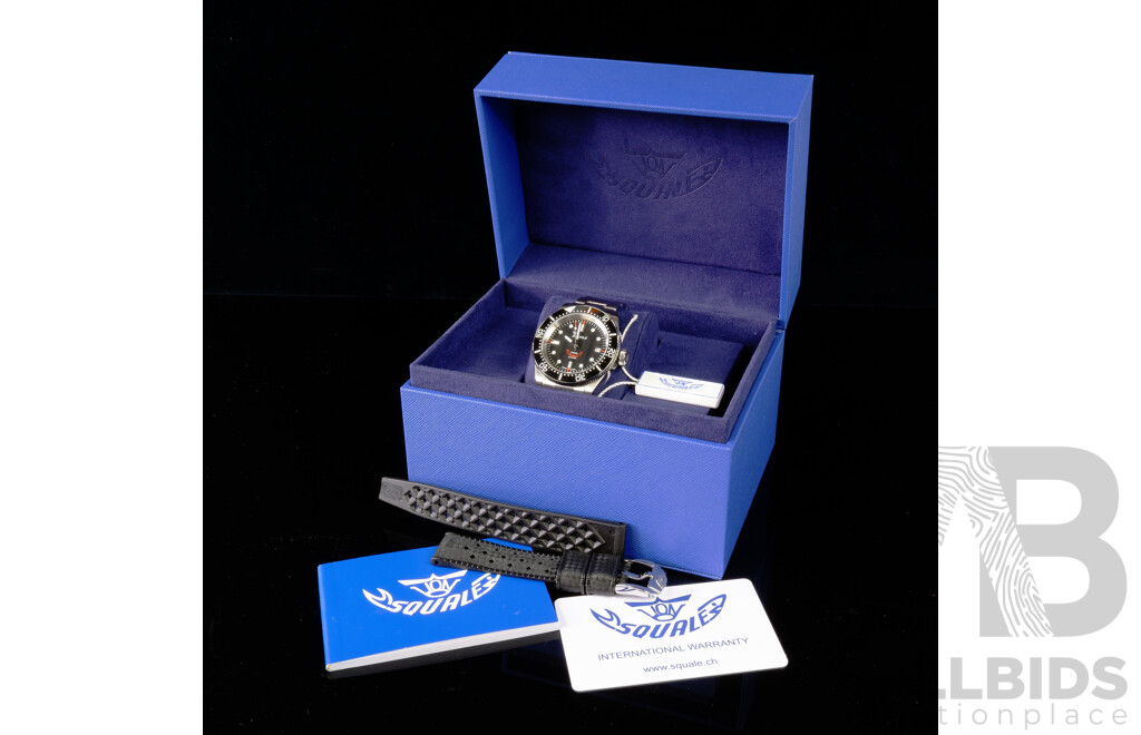 Squale 1545 Watch, Swiss Made - New in Box