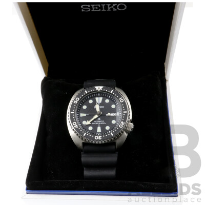 Seiko Prospex Turtle Automatic Divers Watch 4R36-04Y0, 200m, Stainless Steel