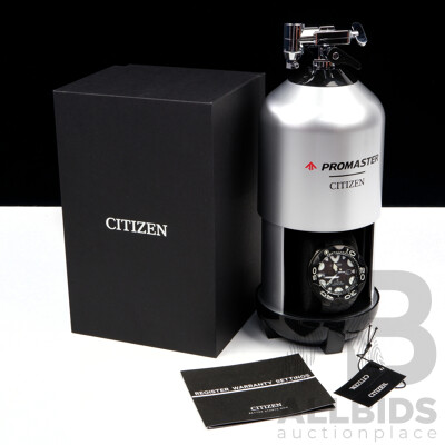 Boxed Citizen Promaster Eco-Drive Wrist Watch with Date Function