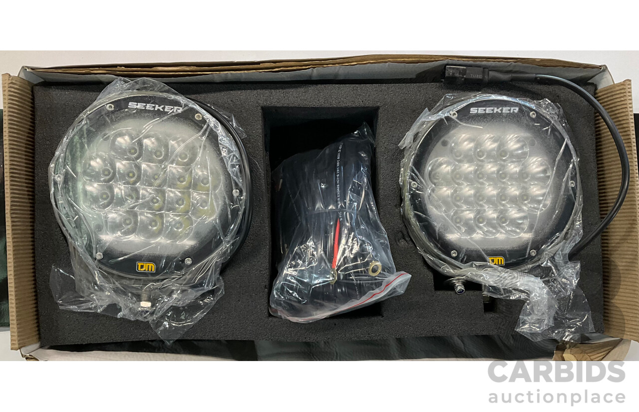 TJM Seeker Series 180 Driving Light Gen 2 ( Pair ) - ORP $499.00