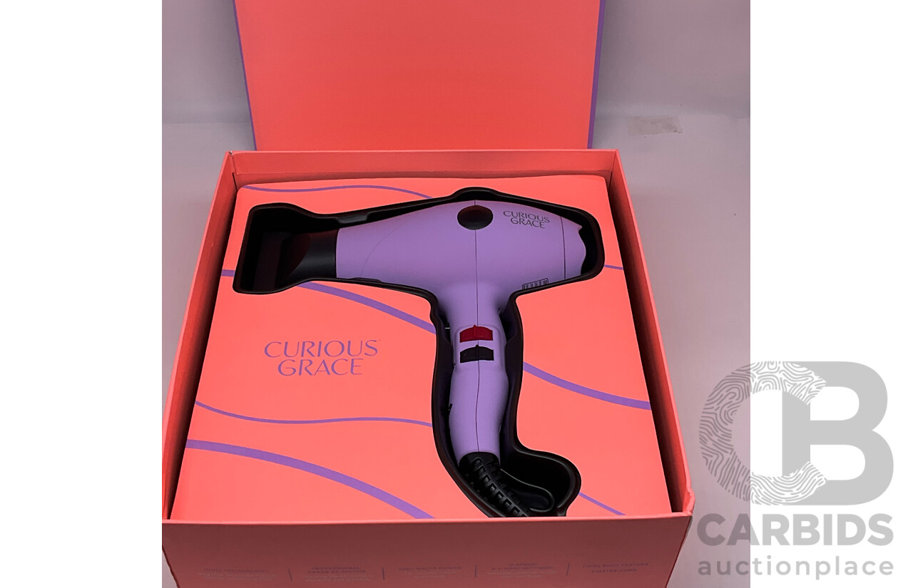 Curious Grace Ceramic Hair Straightener Lot 1483952 ALLBIDS