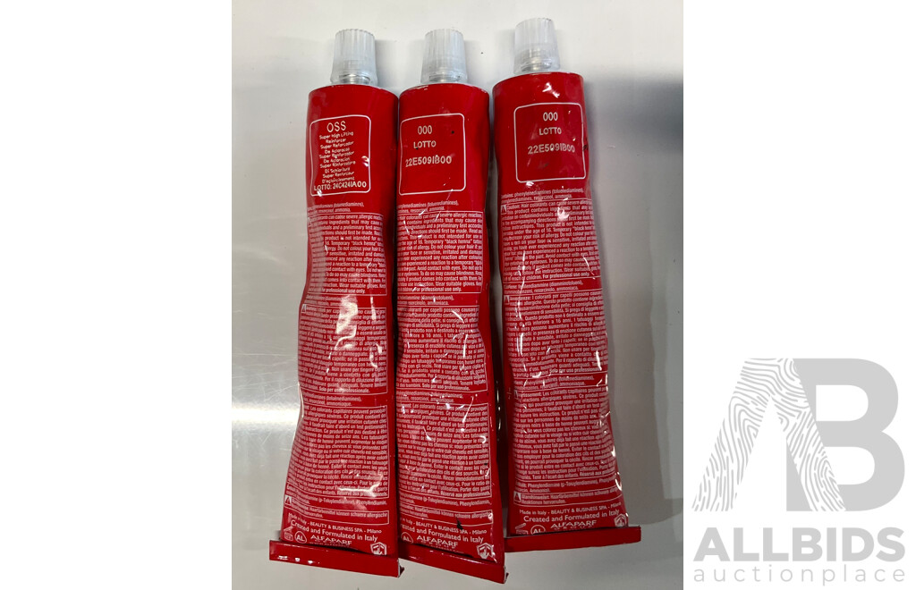 ALFAPAR Permanent Hair Colour- Estimated Total ORP $500.00