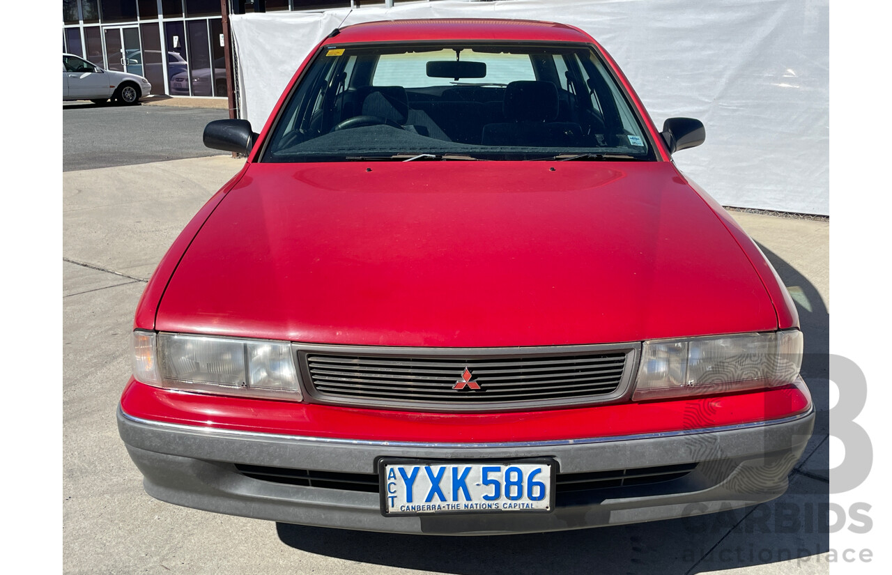 9/1993 Mitsubishi Magna Executive TR 4d Wagon Red 3.0L