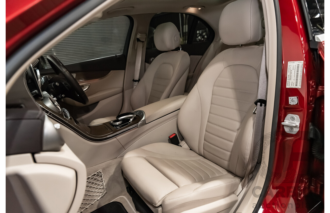 7/2015 Mercedes-Benz C250 W205 4d Sedan Hyacinth Red Metallic Turbo 2.0L