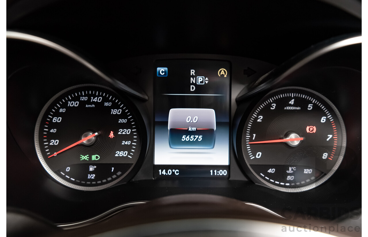 7/2015 Mercedes-Benz C250 W205 4d Sedan Hyacinth Red Metallic Turbo 2.0L
