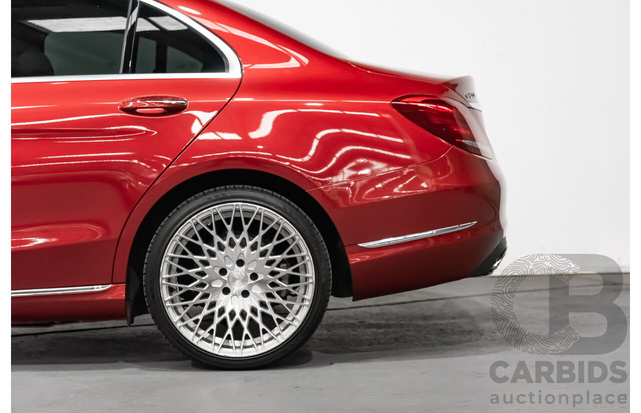 7/2015 Mercedes-Benz C250 W205 4d Sedan Hyacinth Red Metallic Turbo 2.0L