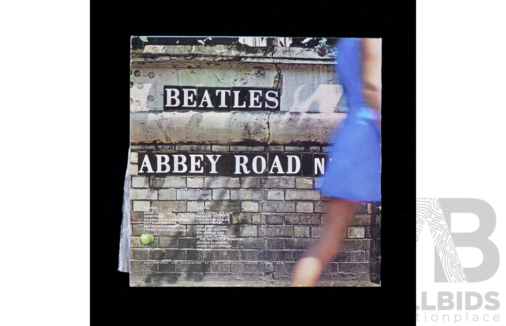 The Beatles, Abbey Road, Vinyl LP Record, Cat Number PCSO 7088