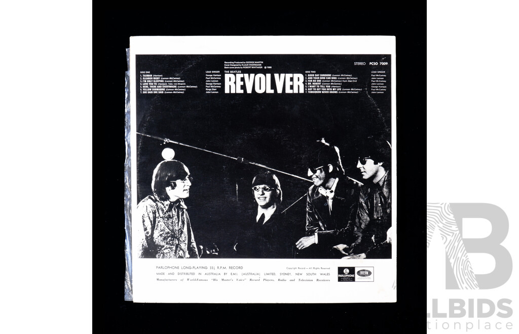 The Beatles,Revolver, Vinyl LP Record, Cat Number PCSO 7009