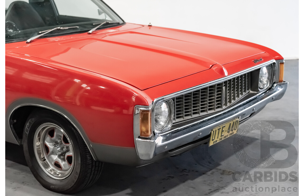 07/1974 Chrysler Valiant VJ Utility Red 440ci V8 - Town and Country Replica