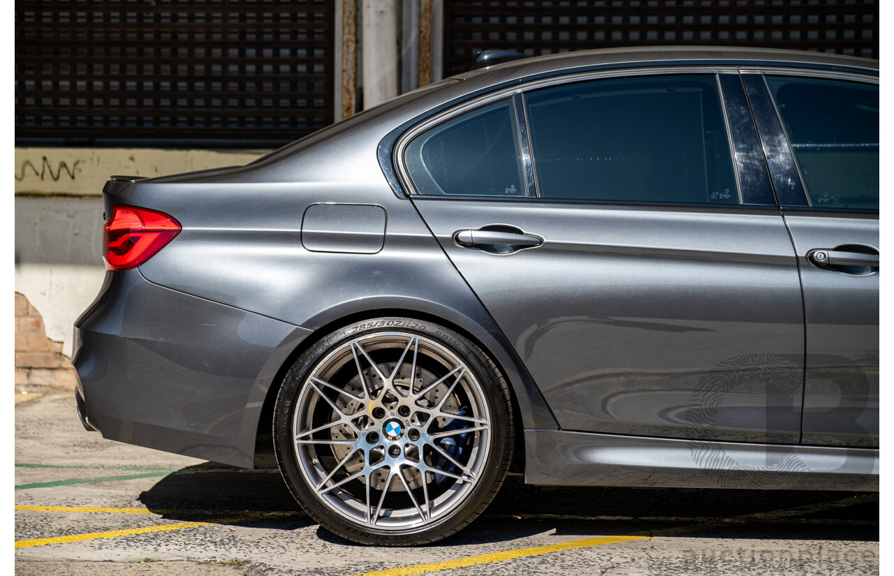 5/2017 BMW M3 Competition F80 LCI 4d Sedan Metallic Grey Twin Turbo 3.0L